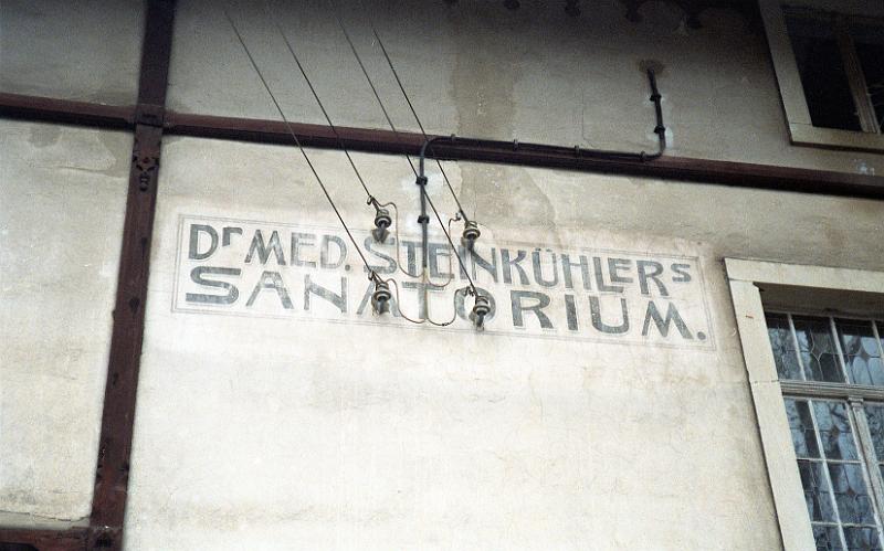 Dresden-Weißer Hirsch, Küntzelmannstr. 7, 18.2.1996 (1).jpg - Dr. med. Steinkühler's Sanatorium.